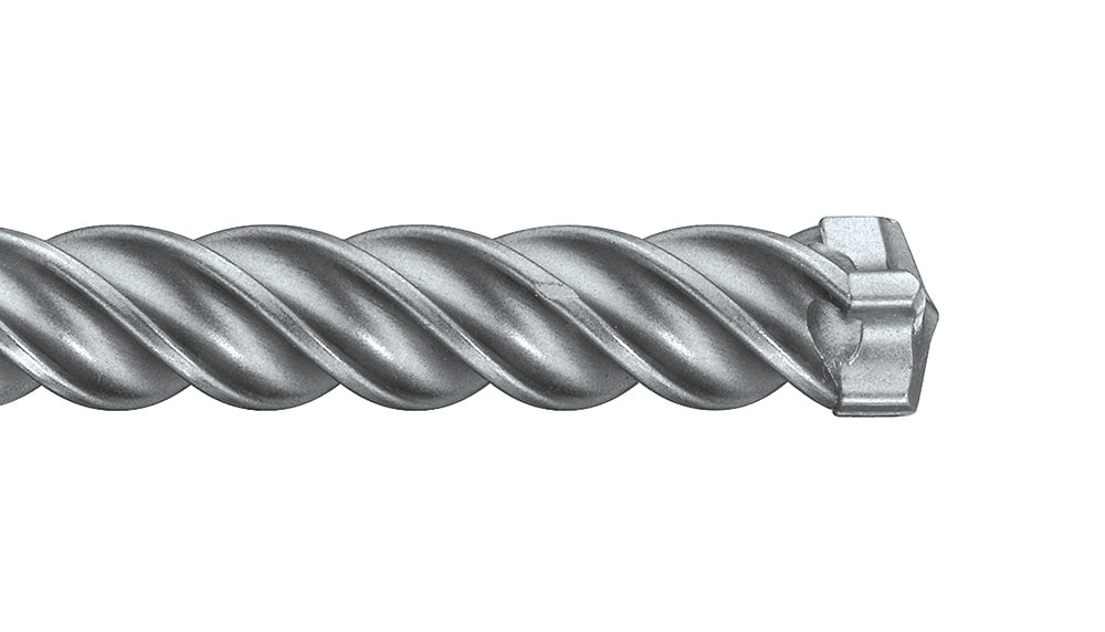 Up to 30% more work per charge with CX drill bits for concrete