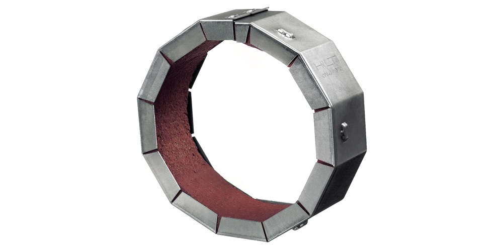 Firestop collars, wraps and bandages