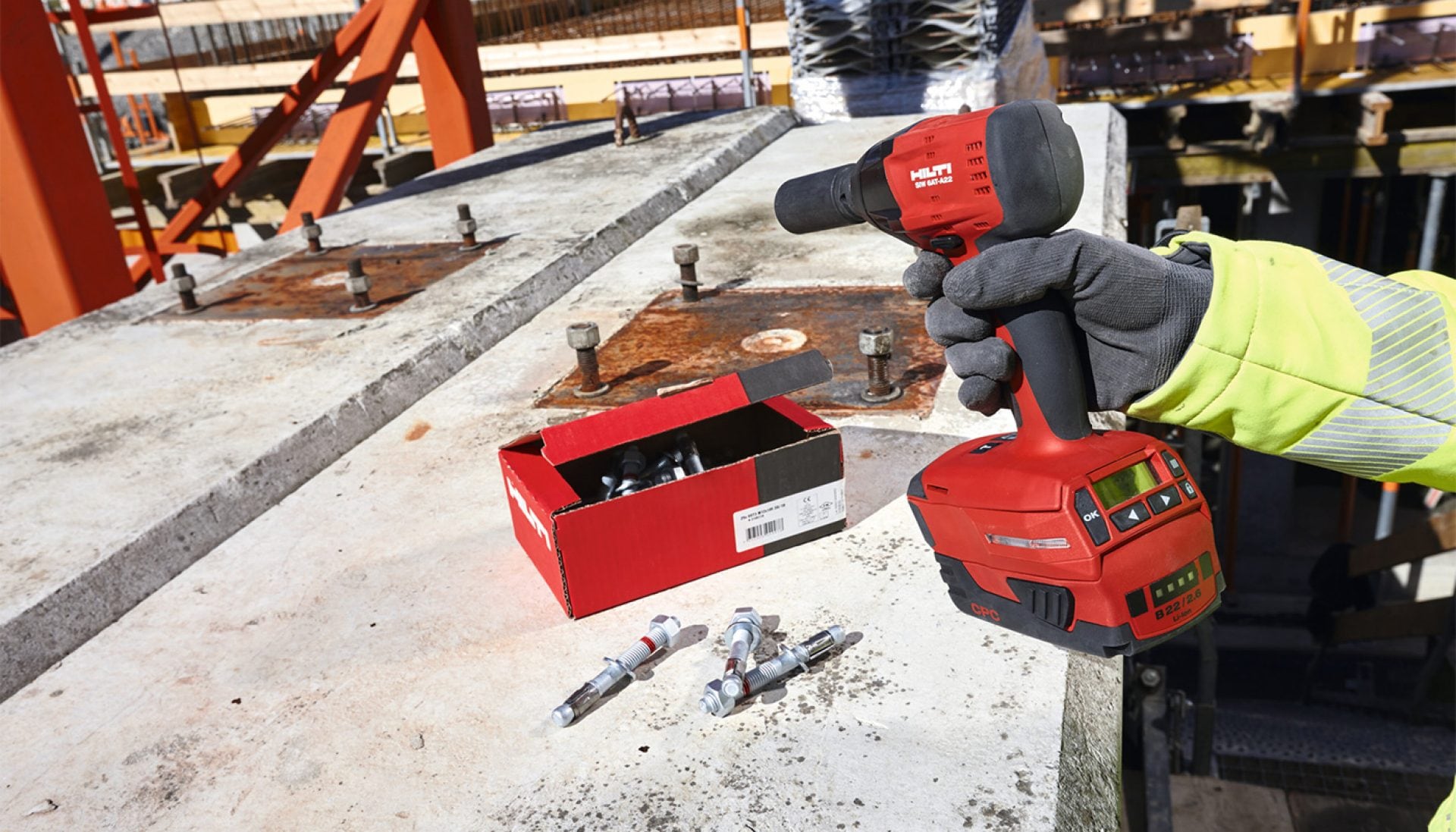 Hilti wedge anchors are available in three different performance levels