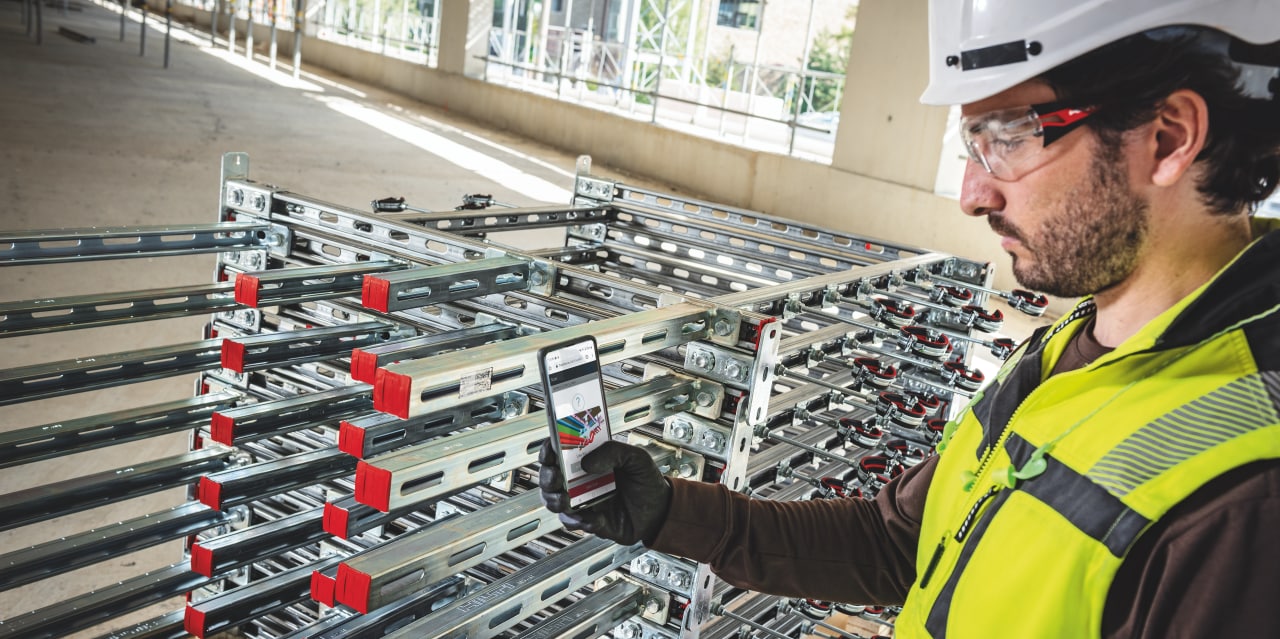 Scanning pre-assembled support systems