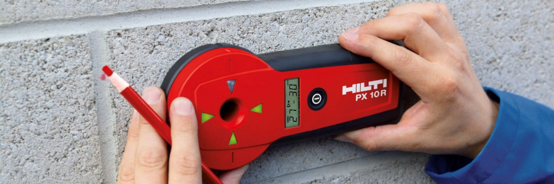 Hilti PX 10 Transpointer detection system