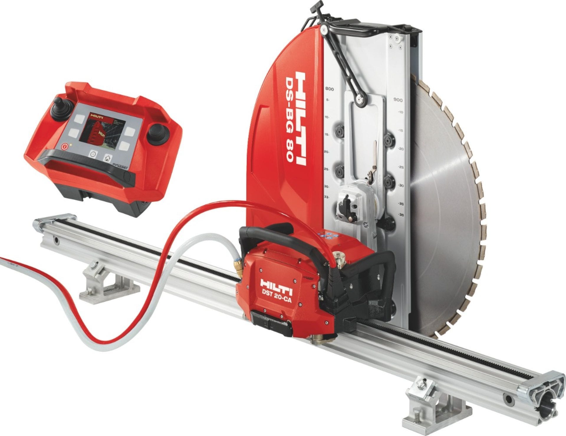 Hilti Electric diamond wall saw with remote control and no electrical box