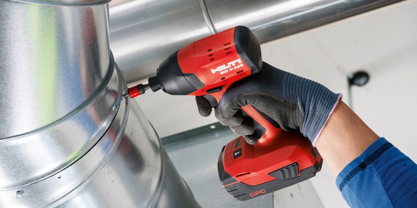 SID 4A22 Cordless impact driver Cordless impact drivers Hilti Hong