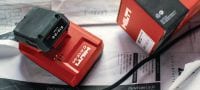 C4/12-50 Compact charger Compact charger for Hilti 12V Li-ion batteries Applications 1