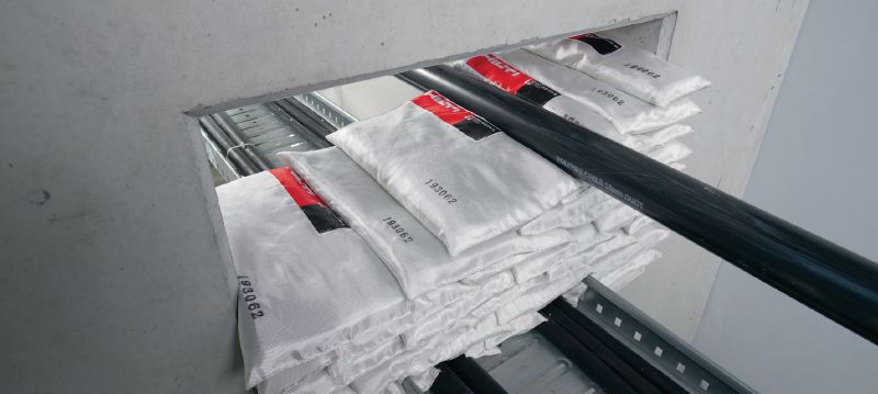 CP 651N 防火墊 預製的防火墊，適用於密封暫時或永久的火焰穿透 產品應用 1