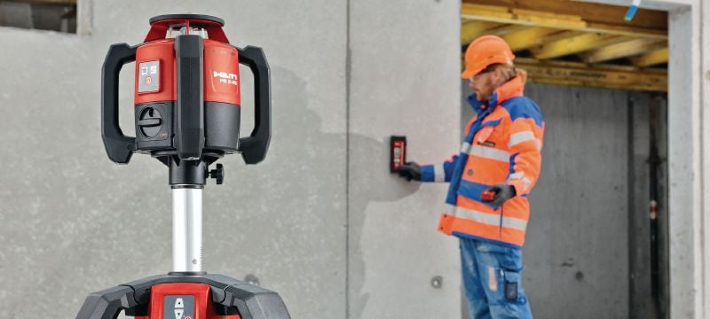 雷射接收器 PRA 20  產品應用 1