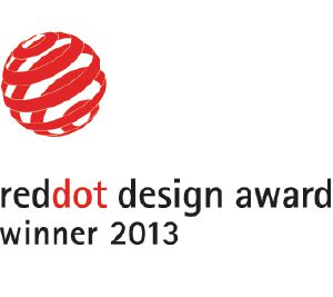                This product has been awarded the Red Dot Design Award.            