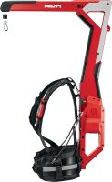 EXO-T-22 工具平衡器 具有主動重量分配功能的穿戴式施工工具平衡器，可在重型拆牆和鑽孔工程中實現零重力操作 (Nuron 電池充電座)