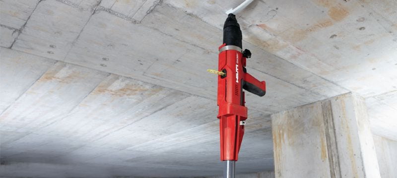DX 351 M&E Powder-actuated tool Fully automatic, high-productivity, compact powder-actuated tool for mechanical and electrical fastenings Applications 1