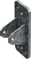 MT-B-GS AB OC 重型支架 熱浸鍍鋅可調節重型支撐和底板，適用於橫樑、混凝土和鋼材