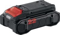 B 22-55 Nuron battery Compact and light 22V Li-ion battery for light-duty tasks using Nuron power tools