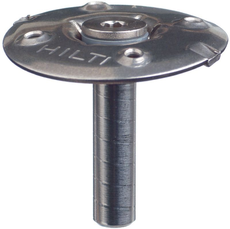 X-FCM-F 格柵緊固碟 (鍍鋅) 鍍鋅格柵緊固碟，用於在低腐蝕環境中用螺紋螺栓固定地板格柵