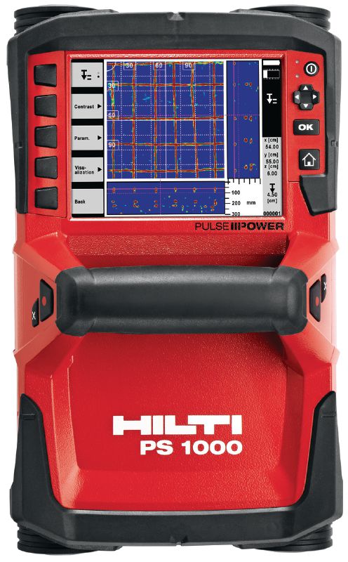 PS 1000 X-Scan 混凝土探測儀 有效的混凝土掃瞄器，適用於結構分析，以及在多層結構中尋找嵌入物件