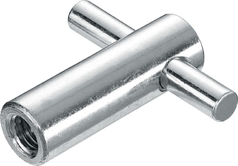 HCX Cast-in socket Internally threaded cast-in socket (galvanised)