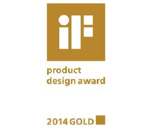                This product has been awarded the "Gold" IF Design Award.            