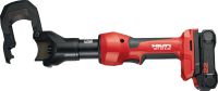 NCT 45 S-22 ACSR 和牽線充電式電線切割刀 具有更大切割空間的斷頭台充電式液壓電線切割刀，適用於 ACSR 線纜和牽線 (Nuron 電池充電座)