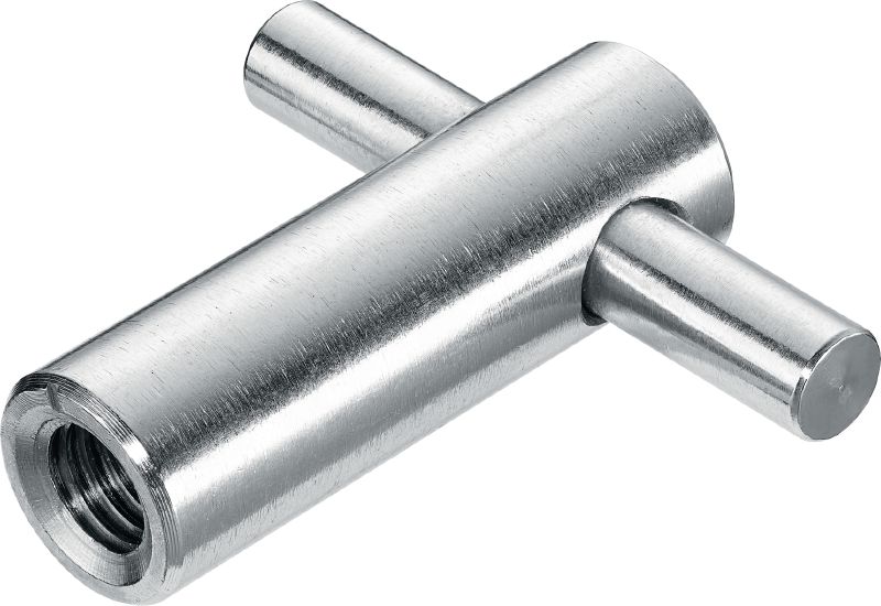 HCX Cast-in socket Internally threaded cast-in socket (galvanised)