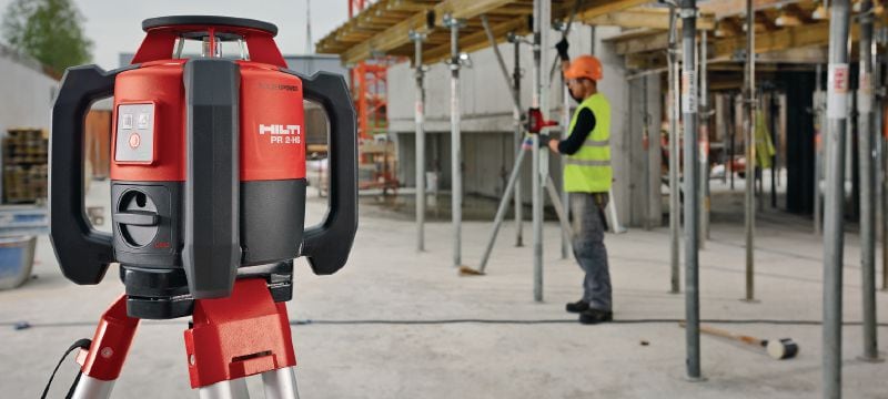 雷射接收器 PRA 20  產品應用 1