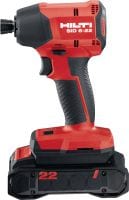 SID 6-22 Cordless impact driver Power-class cordless impact driver with high-speed brushless motor and precise handling to help you save time on high-volume fastening jobs (Nuron battery platform)