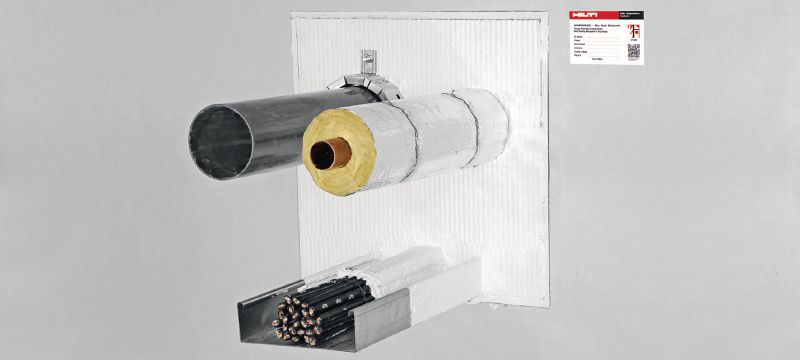 CP 670 防火板塗層 適用於礦物纖維板的防火塗層系統，具有廣泛的認證範圍，可用於密封中型以至大型開口 產品應用 1