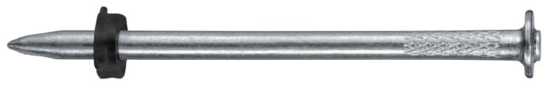 X-C P8 混凝土釘 使用火藥驅動工具將單釘固定在混凝土上