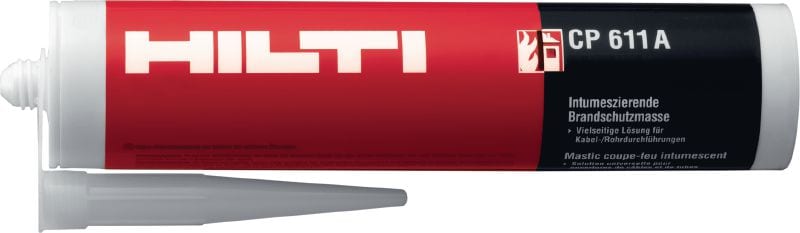 CP 611A Firestop intumescent sealant Water-based and silicone-free intumescent sealant for firestopping of electrical penetrations