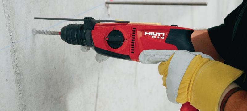 TE 2-M Rotary hammer Compact, multi-purpose triple-mode SDS Plus (TE-C) rotary hammer – for hammer drilling and rotary-only drilling Applications 1