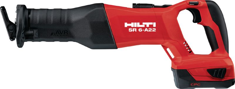 SR 6-A22 往復 (馬刀) 鋸 22V 充電式往復鋸，適用於高效能拆卸