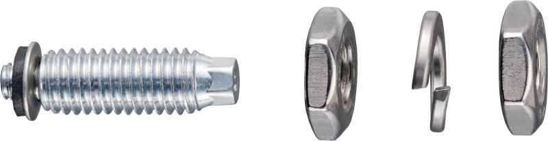 電子連接器 S-BT-ER HL 螺紋旋入式螺柱（不鏽鋼、公制或惠氏螺紋），用於高度腐蝕性環境中鋼材的電氣連接