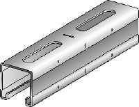 MQ-41-F Hot-dip galvanised (HDG) MQ installation channel for medium-duty applications