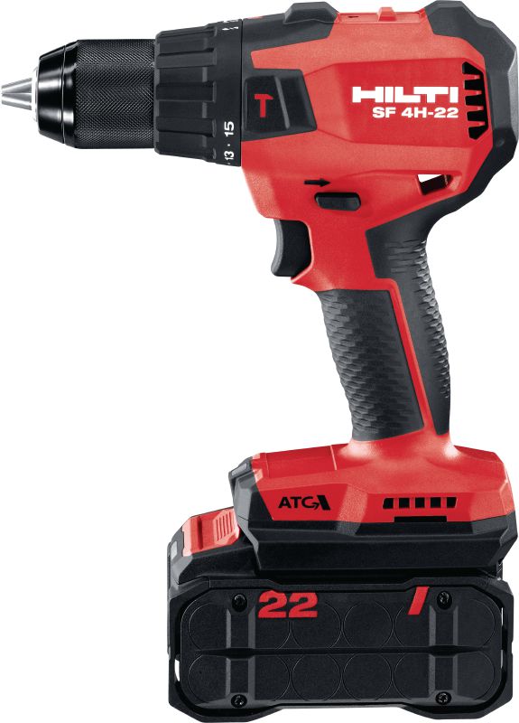 SF 4H-22 Cordless hammer drill driver Compact-class hammer drill driver with Active Torque Control for everyday drilling and driving, especially in hard-to-reach places (Nuron battery platform)
