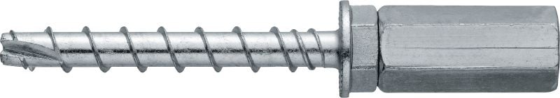 HUS3-I Flex 6 自攻錨栓 極致性能的螺紋錨栓，適合在混凝土更快速地進行永久性緊固工作（碳鋼、內置螺紋頭）