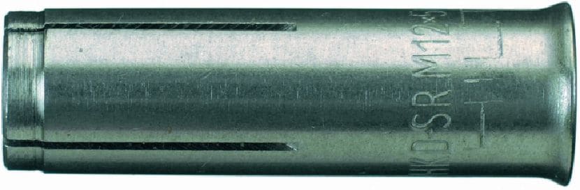 HKD-SR 內迫式錨栓 防腐蝕的工具安裝敲擊式錨栓 (不鏽鋼)，適合戶外使用
