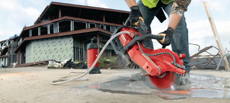 DSH 600-22 battery cut-off saw heavy-duty, battery-powered cordless cut-off saw for concrete, metal and masonry (Nuron battery platform) Applications 1