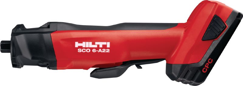 SCO 6-A22 充電式開孔工具 22 V 充電式切割工具，具有無刷馬達