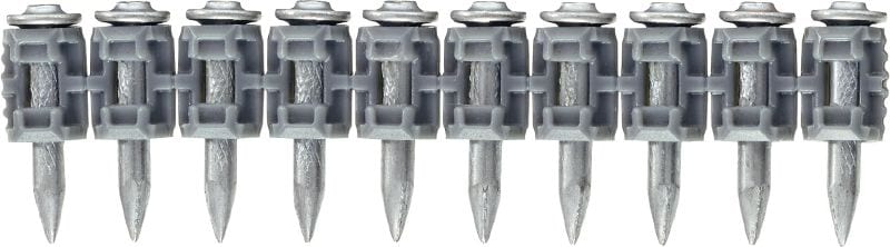 X-C G3 混凝土釘 (排釘) 標準排釘，配合 GX 3 氣動槍釘，可用於混凝土和其他基材