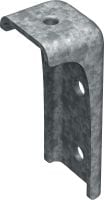MT-C-T A OC 角托架 用於將螺柱坑槽組裝為 T 形的可調節角托架，適合在污染程度低的戶外使用