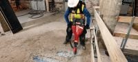 TE 2000-22 TE-S cordless jackhammer Powerful and light battery-powered jackhammer for breaking up concrete and other demolition work (Nuron battery platform) Applications 5