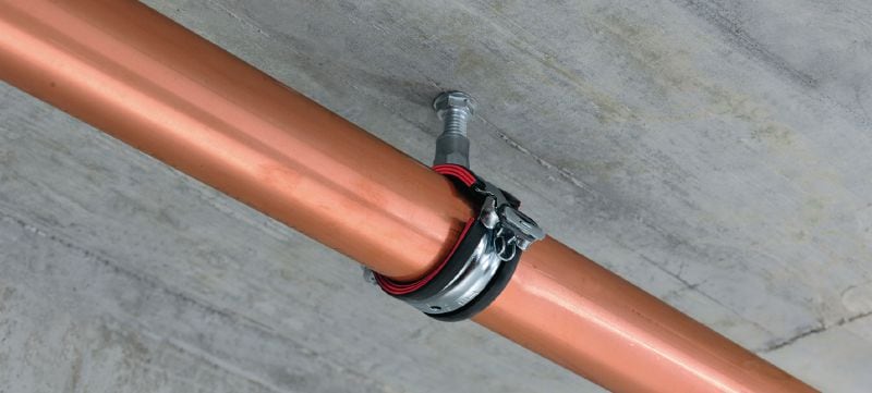 HUS3-A 6 混凝土自攻錨栓 頂級性能的螺紋錨栓，適合在混凝土更快速地進行永久性緊固工作（碳鋼、外置螺紋頭） 產品應用 1