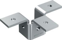 MT-C-T 3D/3 翼型配件 用於以 3D 結構連接四個螺柱坑槽的三翼型配件