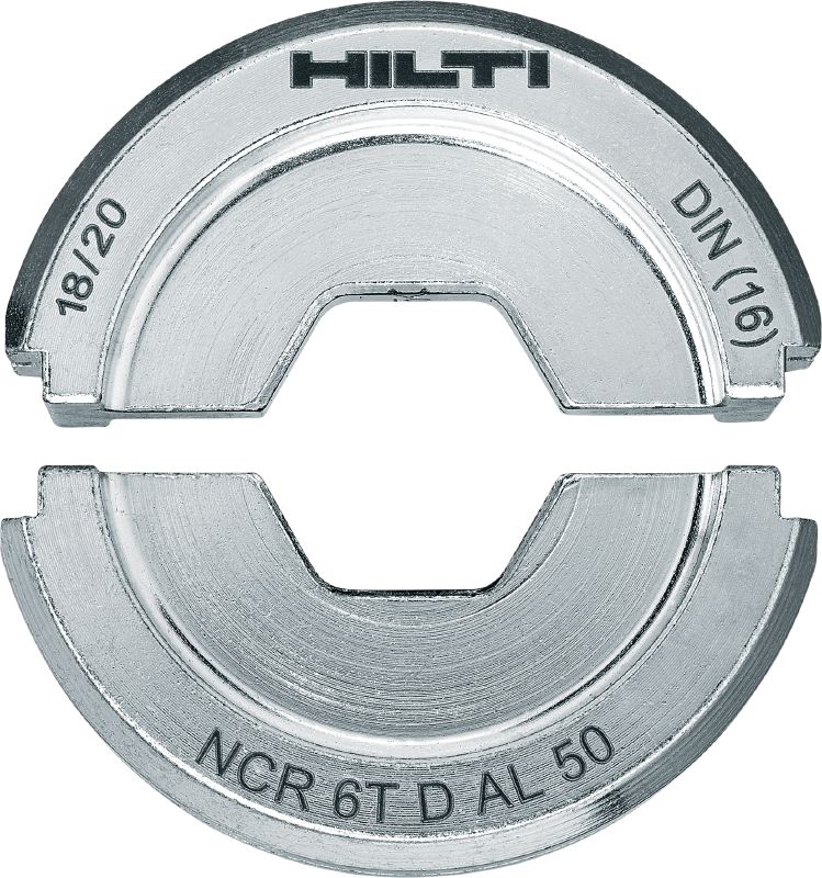 6T DIN dies for aluminium 6-Ton DIN dies for aluminium lugs and connectors up to 300 mm²