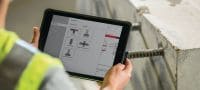 PROFIS Rebar detailing software Rebar detailing software for quick and economical design of post-installed rebar according to building codes and regulations 產品應用 1