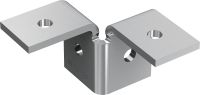 MT-C-T 3D/2 翼型配件 用於以 3D 結構連接三個螺柱坑槽的雙翼型配件