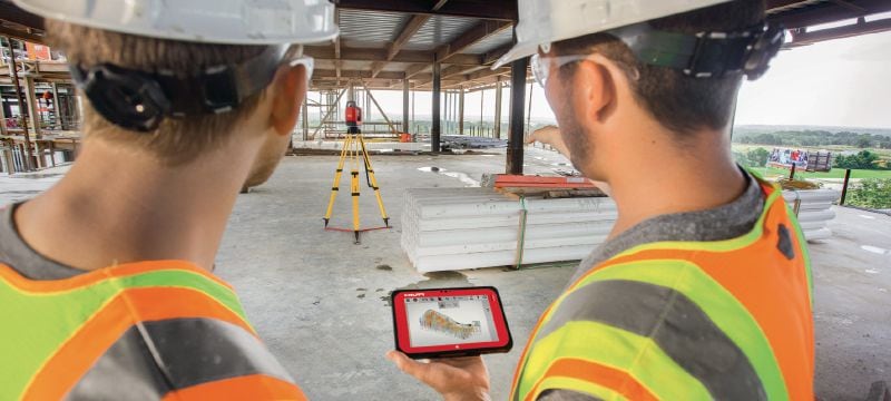 Hilti Construction Layout software Application software for construction layout in the field Applications 1