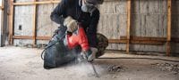 TE 500-X Demolition hammer Versatile Hex 17 demolition hammer for light-duty chiselling in concrete and masonry Applications 3