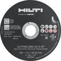 SP Metal cutting discs High-performance metal cutting disc for angle grinders