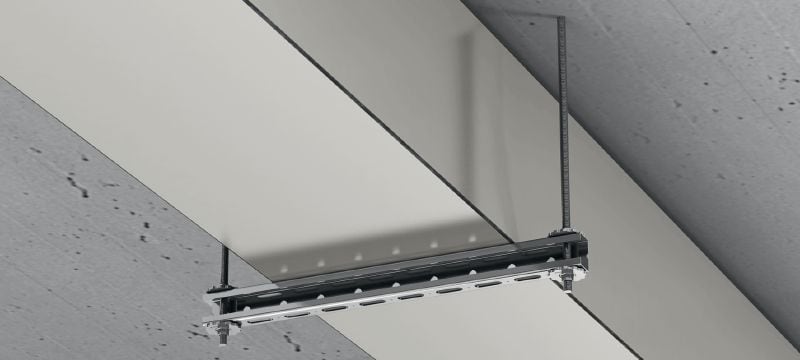 MT-20 OC 型材 輕型型材螺柱坑槽，適合在污染程度低的戶外使用 產品應用 1