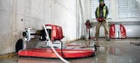 SPX LCS Equidist 牆鋸鋸片 (60H：適用於 Hilti 及 Husqvarna®) 終極牆鋸鋸片 (5-10 kW)，可以在鋼筋混凝土高速切割，且使用壽命更長 (60H arbor，可配合喜利得及 Husqvarna® 牆鋸使用) 產品應用 2