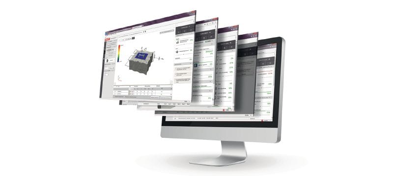 PROFIS Engineering Suite structural design software Cloud-based PROFIS engineering software for designing concrete-to-steel and concrete-to-concrete connections according to a wide range of codes and approvals