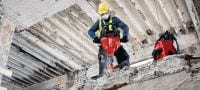 TE 2000-22 TE-S cordless jackhammer Powerful and light battery-powered jackhammer for breaking up concrete and other demolition work (Nuron battery platform) Applications 1